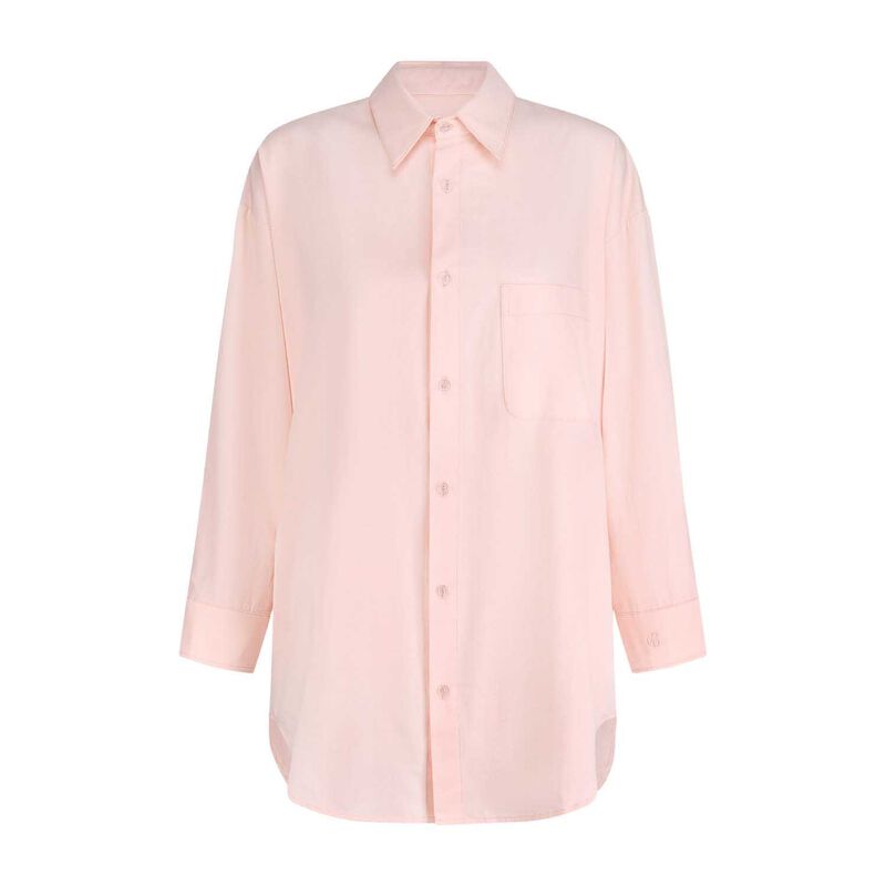 COMMONPLACE ESSENTIALS Peachy Oversized Shirt image number 2